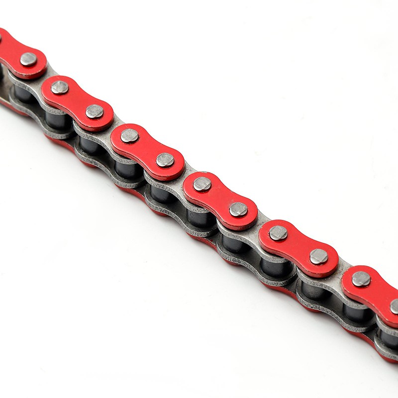 Motorcycle driver chain 420 Baking varnish red Motorcycle driver chain 420 Baking varnish red